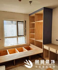 华远锦悦三居室中式风格正在施工